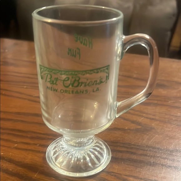 Pat O’brien’s Other - Pat O’brien’s Irish Coffee Clear Glass Mug